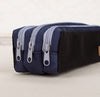 3 Zippers Multifunctional Pencil Case