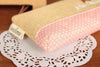 Cotton Cloth Zipped Pencil Case