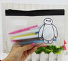 Clear Big Hero Baymax Pen Bag Case