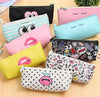 Fashion Girl PU Waterproof Pencil Case