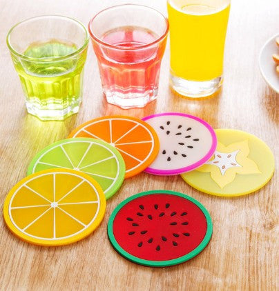 Fresh Fruit Coaster Novelty Placement for Mugs